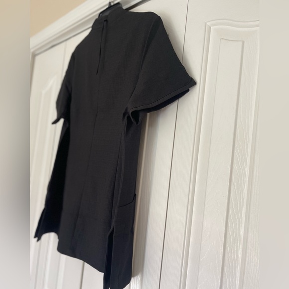 Women's Faux Linen Maya Tunic 
Black / XL - Picture 6 of 9